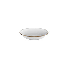 Grace dia.9" h:1.75" 34 oz. Round Brown Vitrified Deep Plate