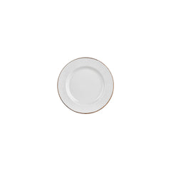Grace dia.6.75" Round Brown Vitrified Plate