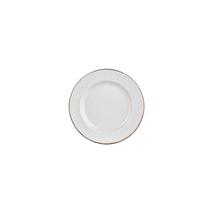 Grace dia.7.5" Round Brown Vitrified Plate