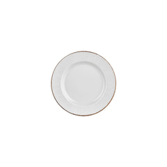 Grace dia.8.25" Round Brown Vitrified Plate