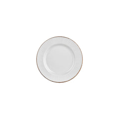 Grace dia.8.25" Round Brown Vitrified Plate