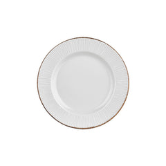 Grace dia.11.75" Round Brown Vitrified Plate