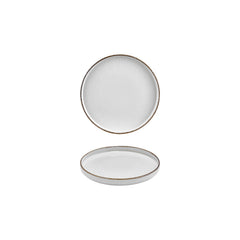 Grace dia.6.25" Round Brown Vitrified Plate