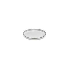 Grace dia.6.25" Round Brown Vitrified Plate