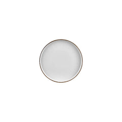 Grace dia.7.5" Round Brown Vitrified Plate