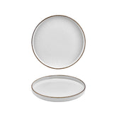 Grace dia.9.75" Round Brown Vitrified Plate