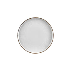Grace dia.10.75" Round Brown Vitrified Plate