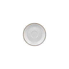 Grace dia.6.25" Round Brown Vitrified Saucer
