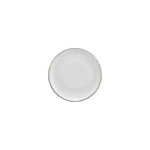 Grace dia.7.5" Round Brown Vitrified Plate