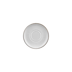 Grace dia.7.5" Round Brown Vitrified Saucer