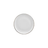 Grace dia.9" Round Brown Vitrified Plate