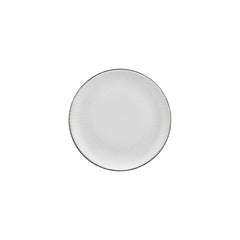 Grace dia.9" Round Brown Vitrified Plate