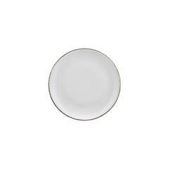 Grace dia.9" Round Brown Vitrified Plate