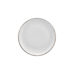 Grace dia.10.75" Round Brown Vitrified Plate