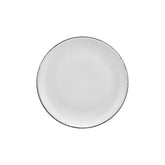 Grace dia.11.75" Round Brown Vitrified Plate