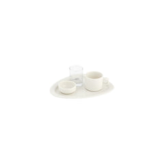 Banquet Organic Warm White Vitrified Espresso Set