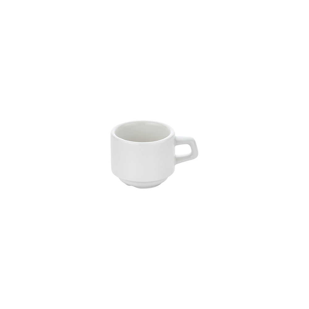 Banquet dia.2.25" h:0" 3 oz. Round Warm White Vitrified Espresso Cup