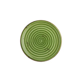 Breeze dia.10.75" Round Green Vitrified Plate
