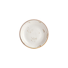Harmony Elegance dia.9" h:0" 34 oz. Round Brown Vitrified Deep Plate