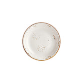 Harmony Elegance dia.9.75" h:0" 44 oz. Round Brown Vitrified Deep Plate