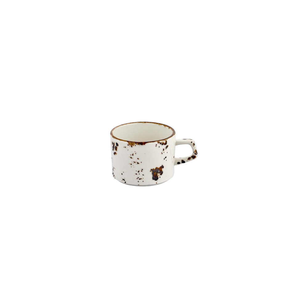Harmony Elegance dia.3.25" h:0" 6 oz. Round Brown Vitrified Cup