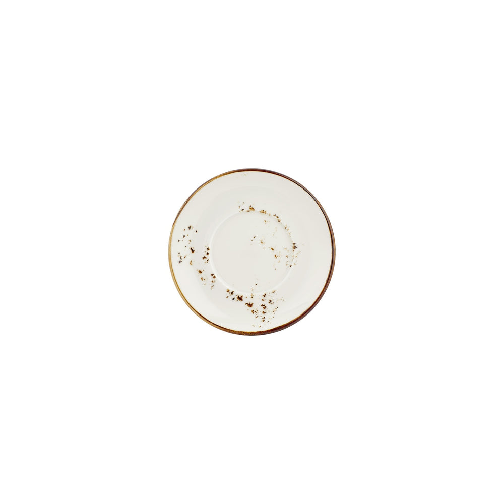 Harmony Elegance dia.5.5" Round Brown Vitrified Saucer
