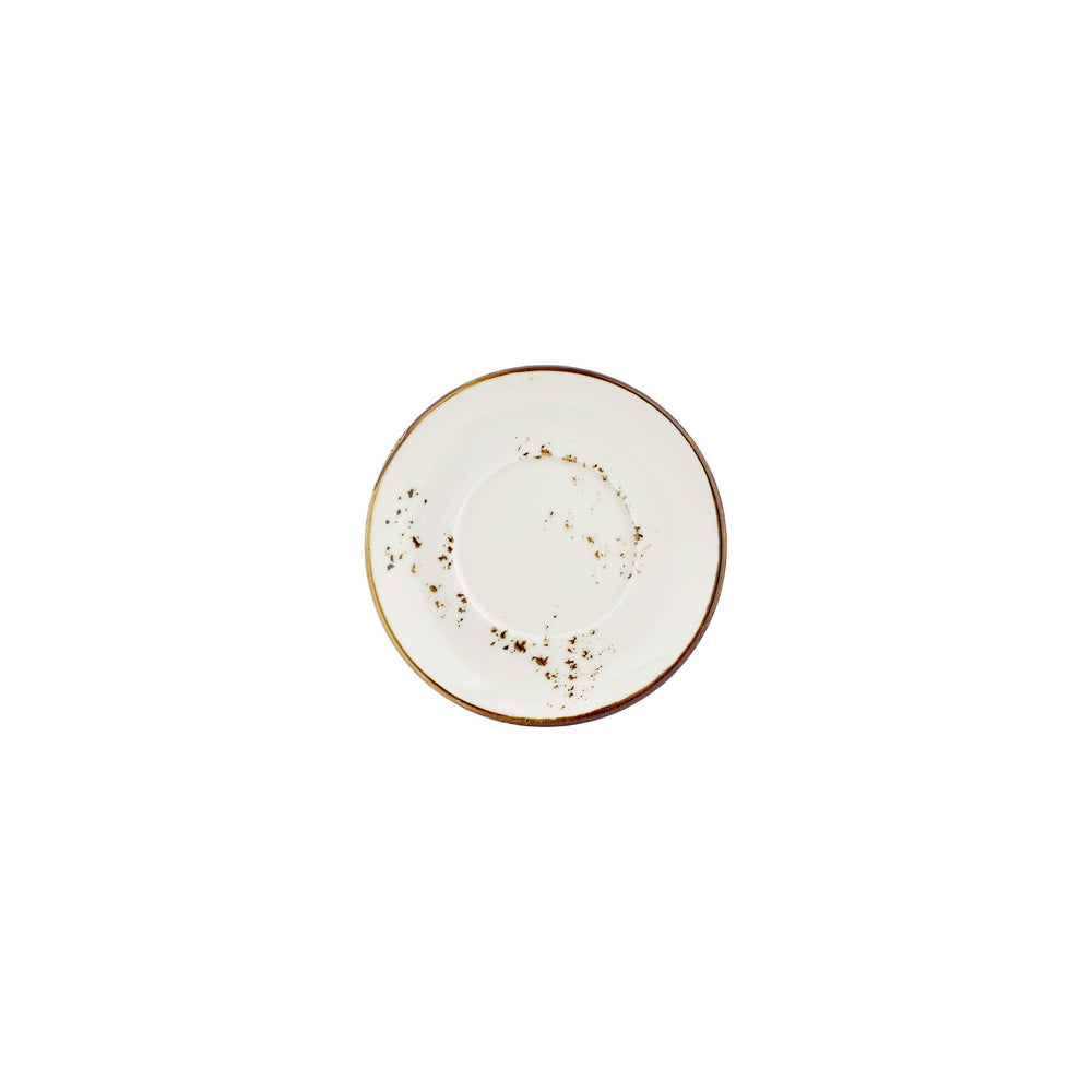 Harmony Elegance dia.5.5" Round Brown Vitrified Saucer