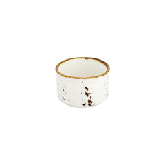 Harmony Elegance dia.3" x 3" x h:0" Round Brown Vitrified Sugar Bowl