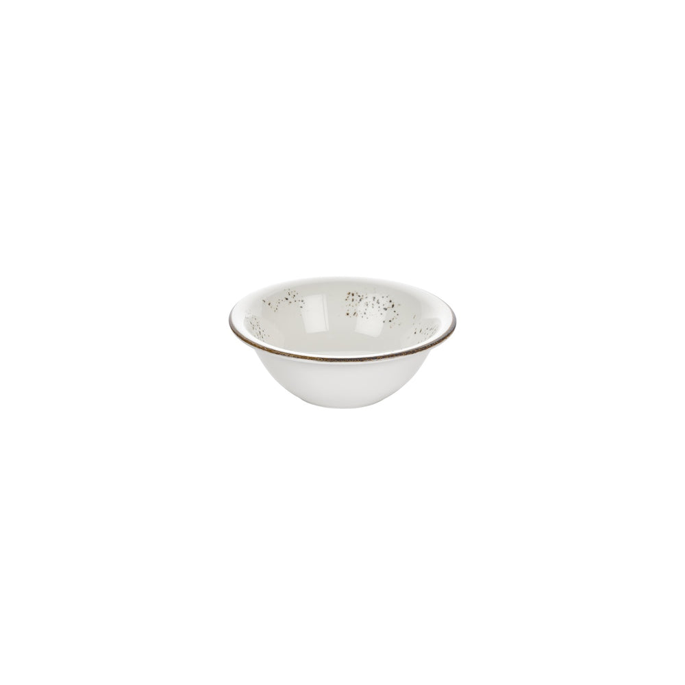Harmony Elegance dia.6.25" h:2.25" 17 oz. Round Brown Vitrified Bowl