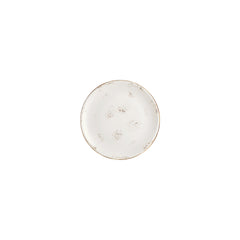 Harmony Elegance dia.6.75" Round Brown Vitrified Plate