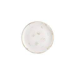 Harmony Elegance dia.9" Round Brown Vitrified Plate