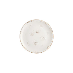 Harmony Elegance dia.9.75" Round Brown Vitrified Plate
