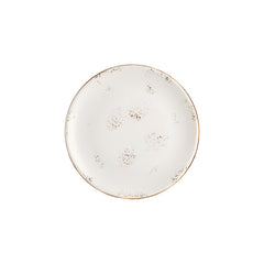 Harmony Elegance dia.10.75" Round Brown Vitrified Plate