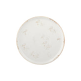 Harmony Elegance dia.12.5" x 12.5" Round Brown Vitrified Pizza Plate