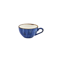 Enigma dia.4.25" h:0" 12 oz. Round Blue Vitrified Cup