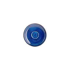 Enigma dia.6.25" Round Blue Vitrified Saucer