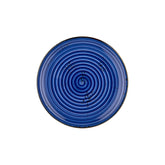 Enigma dia.11.75" Round Blue Vitrified Plate