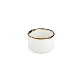 Gleam dia.3" x 3" x h:0" Round Brown Vitrified Sugar Bowl