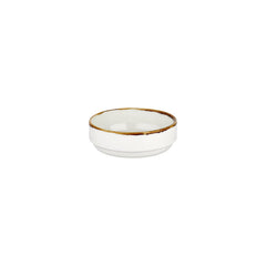 Gleam dia.3.25" h:0" 4 oz. Round Brown Vitrified Ramekin