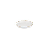Gleam dia.7.5" Round Brown Vitrified Plate