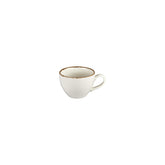 Gleam dia.4" h:0" 7 oz. Round Brown Vitrified Cup