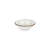 Gleam dia.8.75" h:0" 42 oz. Round Brown Vitrified Bowl