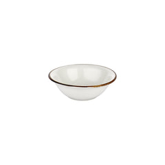 Gleam dia.8.75" h:3" 42 oz. Round Brown Vitrified Bowl