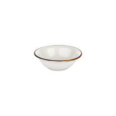 Gleam dia.8.75" h:3" 42 oz. Round Brown Vitrified Bowl