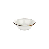 Gleam dia.9.5" h:0" 54 oz. Round Brown Vitrified Bowl