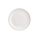 Gleam dia.11.75" Round Brown Vitrified Plate