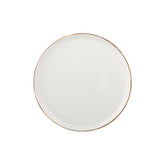 Gleam dia.12.5" x 12.5" Round Brown Vitrified Pizza Plate
