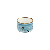 Infinity dia.3" x 3" x h:0" Round Turquoise Vitrified Sugar Bowl