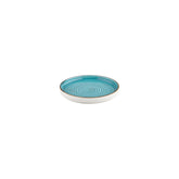 Infinity dia.6.25" Round Turquoise Vitrified Plate