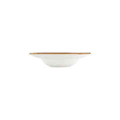 Infinity dia.10.75" h:0" 17 oz. Round Turquoise Vitrified Deep Plate